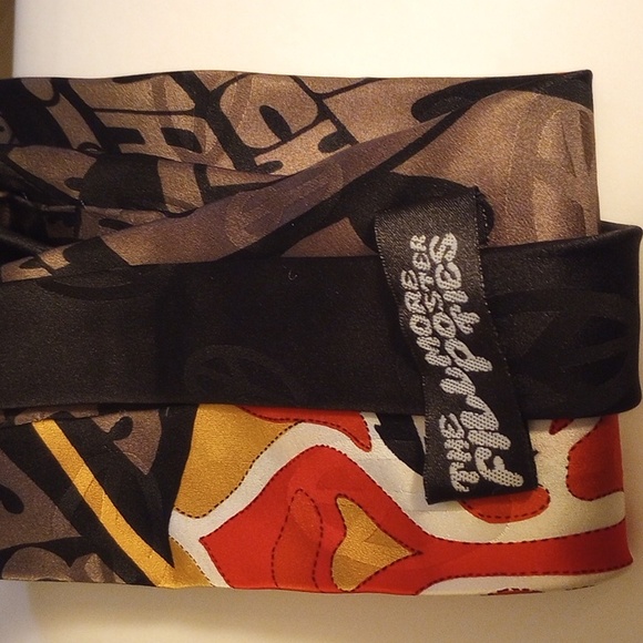 THE FILLMORE POSTER TIE ~SUN FACE,Bill Graham # 84 (Produced in 1992) ~ 56" - Picture 6 of 7